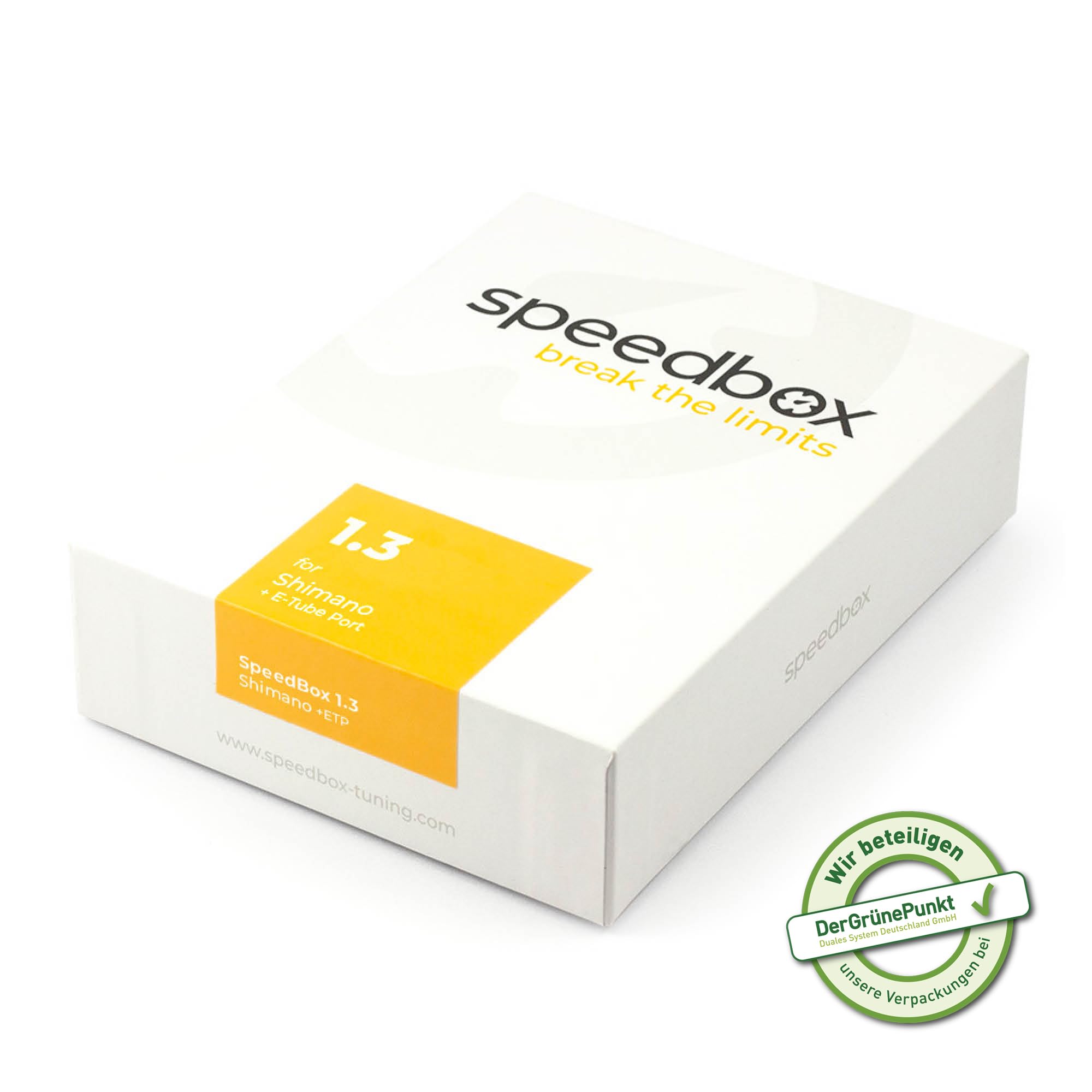 SPEEDBOX 1.3 Compatível com motor Shimano EP8 + porta E-Tube/Chip